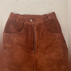 Vintage Danier leather suede pants